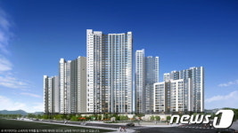 리버센 SK VIEW 롯데캐슬 현장 이미지