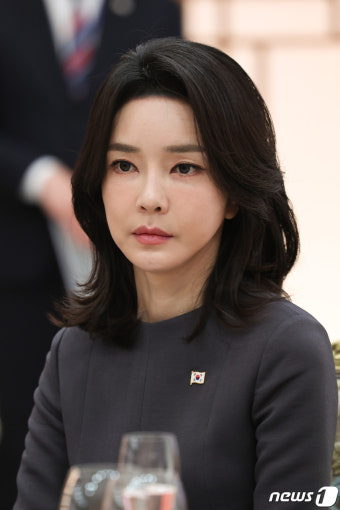 오찬 참석한 김건희 여사