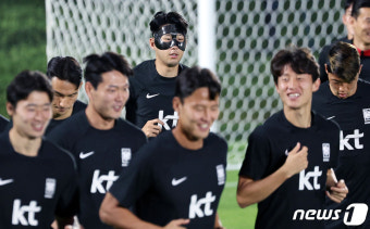 대표팀 속 손흥민 찾기