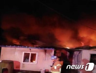 원주 돼지농장서 화재…돼지 500여 마리 폐사