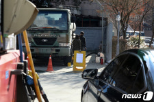 화물연대 파업 영향 주유소 지원 나선 군 차량