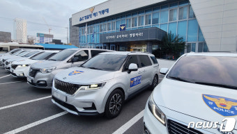 울산경찰청, 물류 운송 보호 기동단속팀 운영…차량 18대·인원 80여명