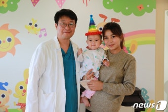 '선천성 심장병' 10개월 우즈벡 아이, 韓서 새 생명 찾아