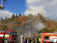 해남 송지면에서 산불 발생…1시간10분 만에 진화 완료