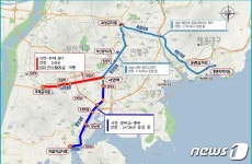 부산 가야대로 서면~사상 중앙버스전용차로 28일 개통