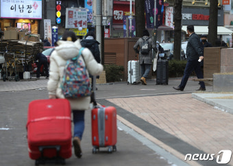 서울 찾는 외국인 관광객 증가 추세