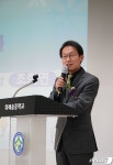 위례솔중학교 개막 축사하는 조희연 교육감