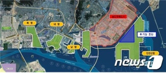 인천신항 대규모 준설토투기장 26일 완공…트럭 284만대 분량 수용