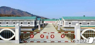 북한 평안북도에 준공된 토끼종축장…축산업 발전
