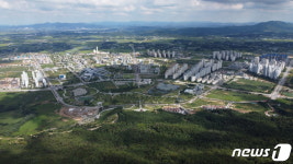 ‘충남도청 내포신도시 시대 10년’…인구 509명서 3만872명으로 성장