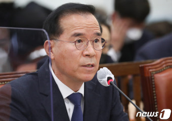 답변하는 김광호 서울경찰청장