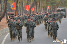 필승 의지 불태우는 해병대