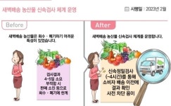 유통기한 사라지고 소비기한 전환…새벽배송 농산물 신속검사 체계 운영