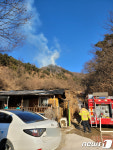 구미 옥성면 산불 7시간 만에 진화…1300여평 소실
