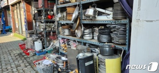 [르포]당근마켓에 밀리고 손님도 없고…한파 겪는 황학동 시장