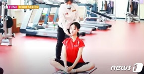 PT 즐기는 북한 유튜버…평양의 헬스클럽 통일거리운동센터 보니