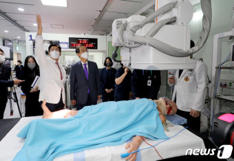 국군수도병원 찾은 한덕수 총리