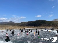 영하 10도 강추위 속 유명산·겨울축제 성황 …“이한치한이 따로 없네”