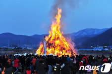 경산시, 5년 만에 정월대보름 달집태우기 행사