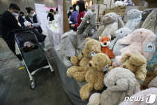 아기를 위한 귀여운 애착인형