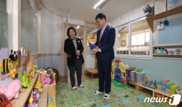 샘머리어린이집 방문한 이기일 복지부 1차관