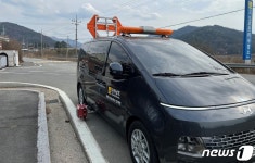 전남도로관리사업소, 차량용 차선 반사성능 검사장비 도입