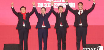 김기현 '부동산' 안철수 '3위'…막판 위기 직면한 '양강'