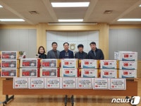 대전 서부농협, 튀르키예에 방한양말 1300켤레 전달