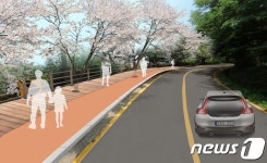 청주 우암산 둘레길 조성 탄력…청주대 토지 무상사용 승낙