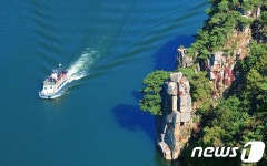 산막이옛길 품은 괴산호 유람선 11일부터 운항 재개