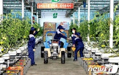 북한의 중평온실농장…함북 인민 식생활에 이바지