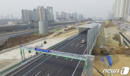 부산방향 동탄JC(Bus) | 경부동탄터널 서울방향 개통, 부산방향 연말 개통 예정