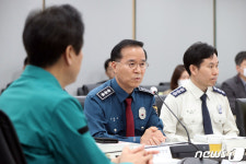 모두발언하는 김광호 서울경찰청장
