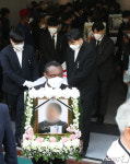 안산 선부동 화재로 숨진 나이지리아 4남매의 발인식 거행