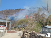 진도 고군면·순천 황전면 등 전남 곳곳서 산불(종합)