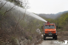 [속보] 대전·금산 산불 52시간만에 완진…축구장 1074개 면적 태워