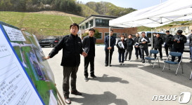 화천군, 민선 8기 주요 대형 사업 릴레이 현장 점검