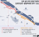 김포골드라인에 DRT 투입…김포한강로~올림픽대로 BRT 도입