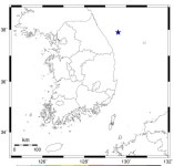 동해시 북동쪽 60㎞ 해역서 규모 2.7 지진…피해 없을 것
