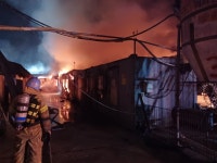 세종 전의면 축사 화재…돼지 1100마리 폐사