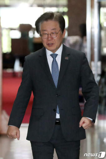 비공개 최고위 참석하는 이재명 대표