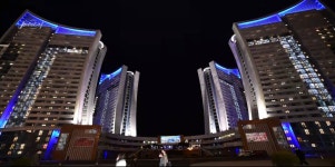 [포토 北]창전거리부터 화성거리까지… 불야성 이룬 평양 새 거리들