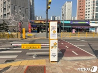 화성시 ‘AI 스마트 스쿨존 보행안전시스템’ 시범 운영…무단횡단 96% 감소