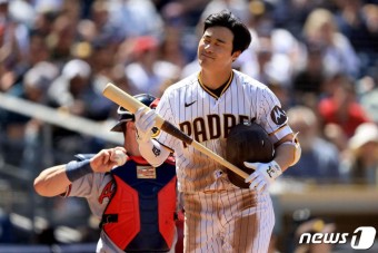 매 타석 주자 있었지만…김하성, 다저스전 4타수 무안타 3삼진 부진