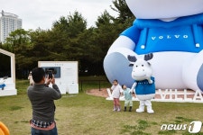 순로기 마스코트와 한 컷!