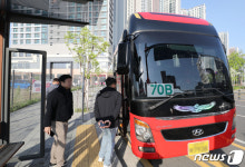김포골드라인 혼잡도 완화 위해 전세버스 추가 투입