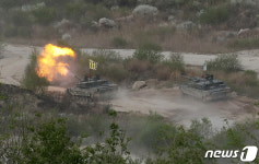 막강화력 뽐내는 K2