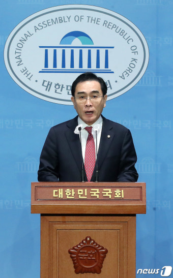 태영호, '최고위원직 사퇴'