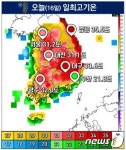 강릉 35.5도 '역대 최고'…한여름 날씨에 열대야 가능성(종합)