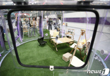 비바람도 끄떡 없는 캠핑돔